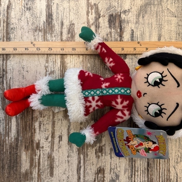 Betty Boop Christmas Winter Wonderland 17 Inch Plush Doll - Picture 3 of 3